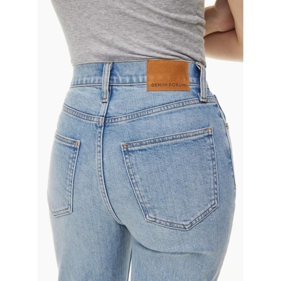 Aritzia Denim Forum | The Arlo High Rise Straight 28L in 7 Years Bleu - Picture 14 of 14